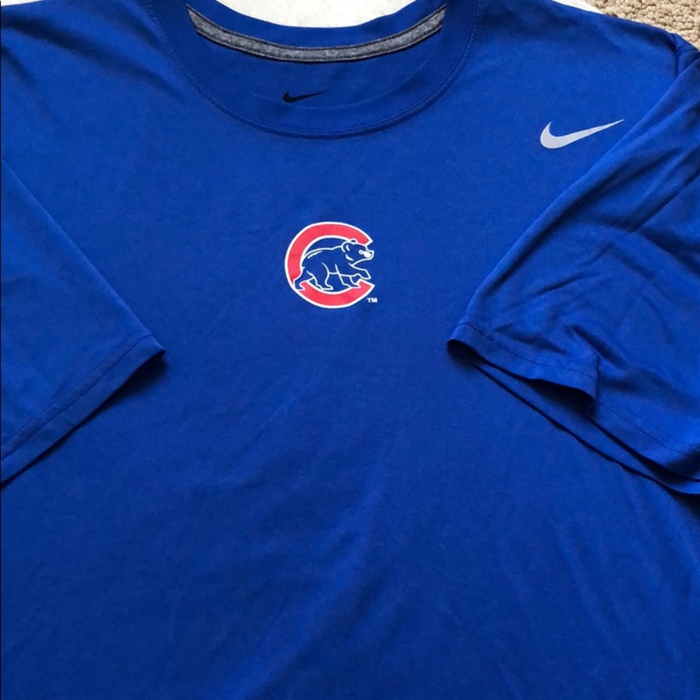 Go Cubbies!!  Nike Dri-Fit T!